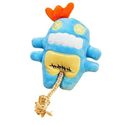 FurryFusion Peluche monstre marin pour chien