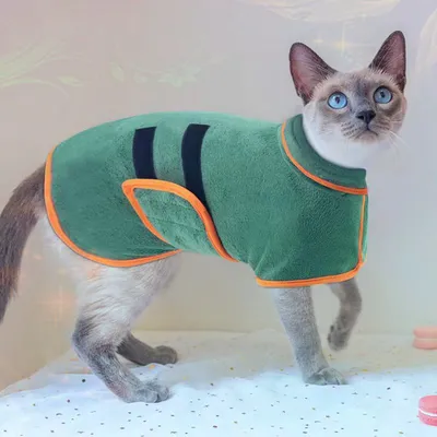 FurryFusion Peignoir pour animaux de compagnie