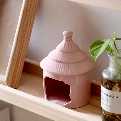 FurryFusion Nid en céramique pour hamster