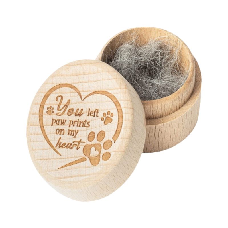 FurryFusion Boîte de rangement pour poils d'animaux