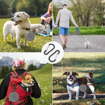 FurryFusion Comedero plegable para perros