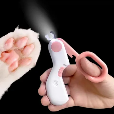 FurryFusion Ciseaux pour griffes de chat et chien avec LED