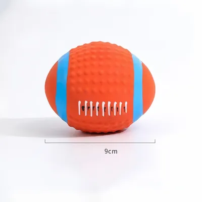 FurryFusion Jouet ballon ovale pour chien