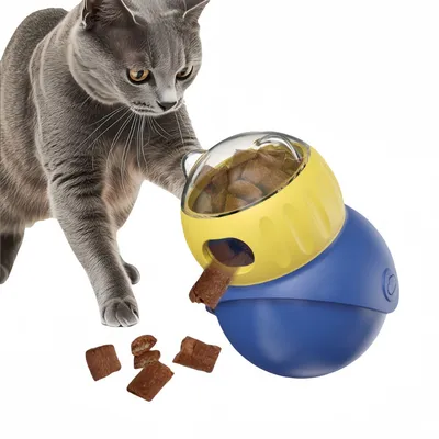 FurryFusion Jouet pour chat qui fuit de la nourriture