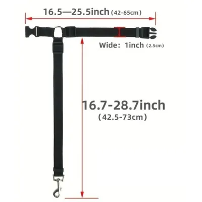 FurryFusion Ceinture de sécurité pour chien en voiture