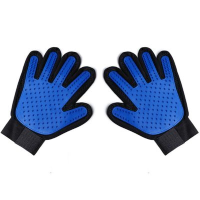 FurryFusion Gant de nettoyage et de brossage pour chat et chien