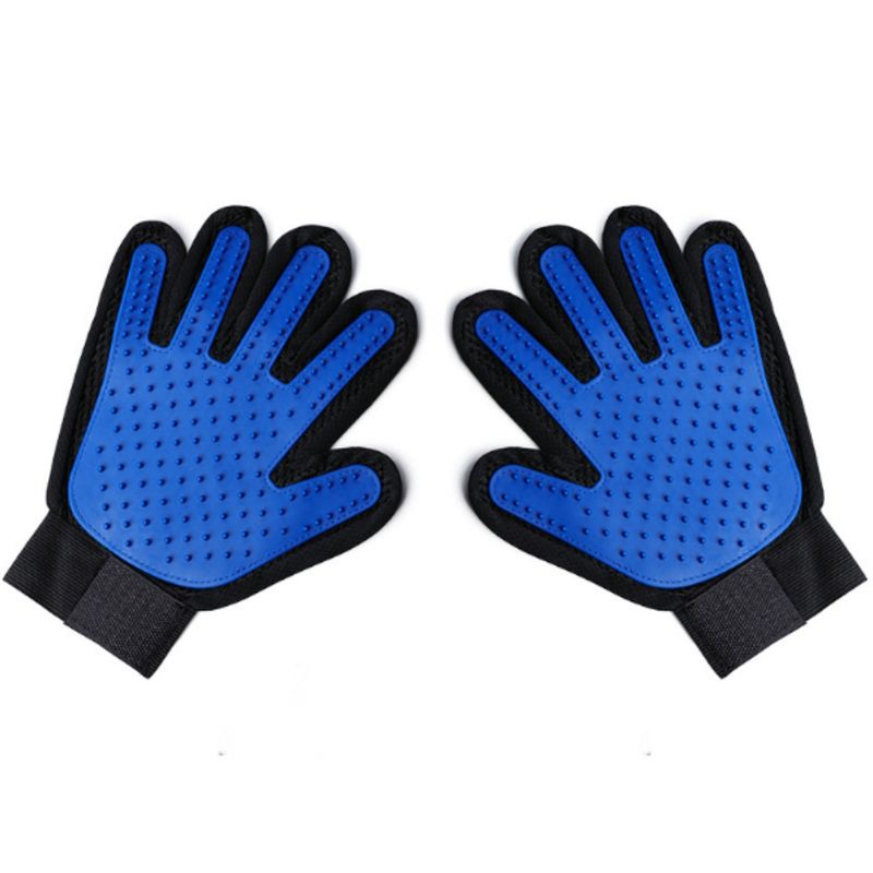 FurryFusion Gant de nettoyage et de brossage pour chat et chien