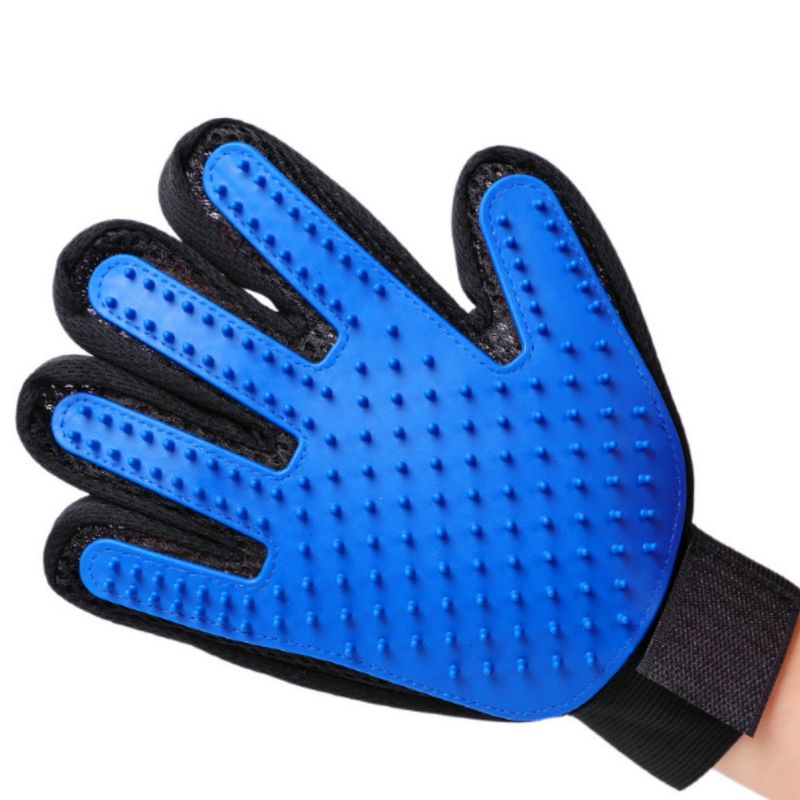 FurryFusion Gant de nettoyage et de brossage pour chat et chien
