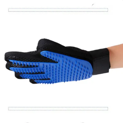 FurryFusion Gant de nettoyage et de brossage pour chat et chien