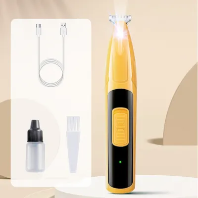 FurryFusion Tondeuse pour poils de pattes de chat avec lampe LED