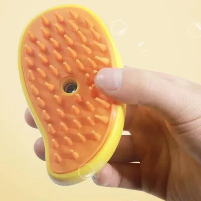 FurryFusion Peigne électronique avec pulvérisation pour chien et chat