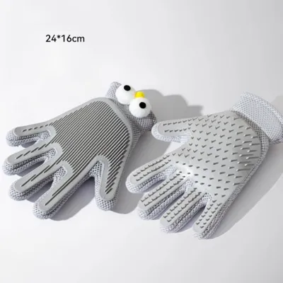 FurryFusion Gant pour caresser et soigner son chat