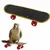 FurryFusion Petit jouet de skateboard pour perroquet FurryFusion Petit jouet de skateboard pour perroquet
