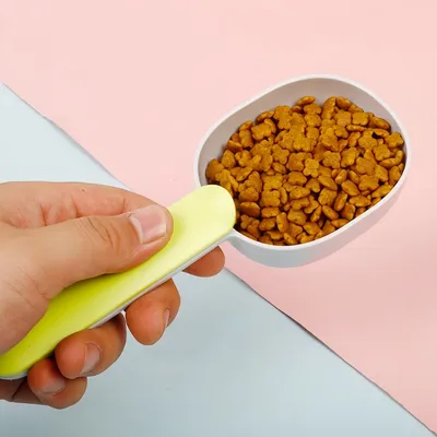 FurryFusion Cuillère doseuse pour croquettes de chien et de chat