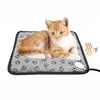 FurryFusion Coussin chauffant pour animaux de compagnie，45x45cm