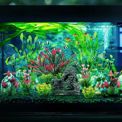 FurryFusion - Plantes aquatiques en plastique