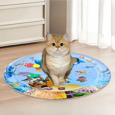 FurryFusion Matelas d'Eau pour Chats et Chiens