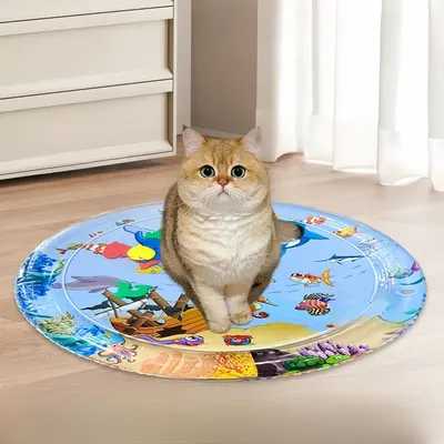 FurryFusion Matelas d'Eau pour Chats et Chiens