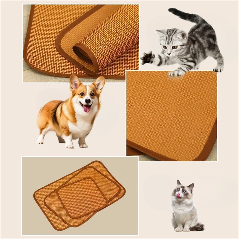 FurryFusion Tapis Frais d'Été pour Animaux de Compagnie