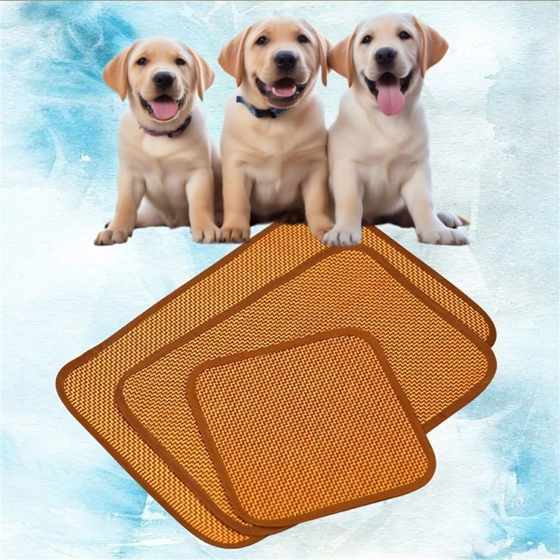 FurryFusion Tapis Frais d'Été pour Animaux de Compagnie