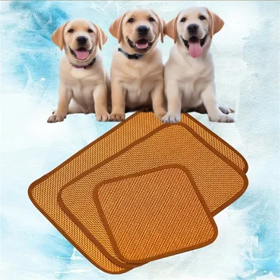 FurryFusion Tapis Frais d'Été pour Animaux de Compagnie