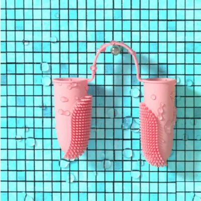 FurryFusion Brosse à dents pour chats et chiens