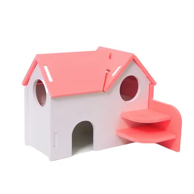 FurryFusion Nid en bois pour hamster