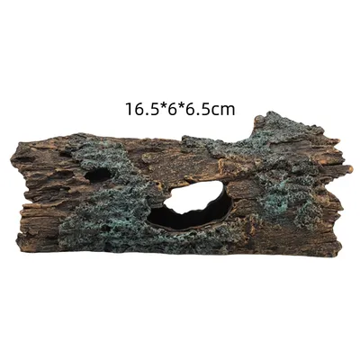 FurryFusion Trou d'écorce en résine pour reptile