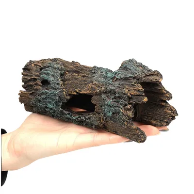 FurryFusion Trou d'écorce en résine pour reptile