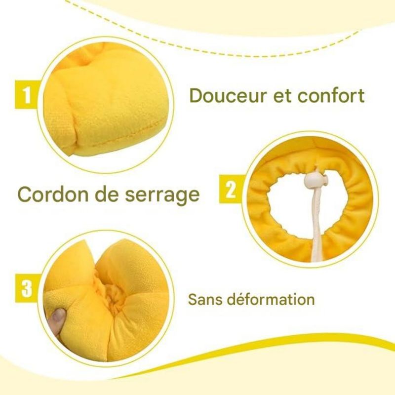 FurryFusion - Collier pour animaux Tournesol