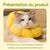 FurryFusion - Collier pour animaux Tournesol