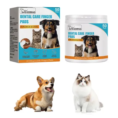 FurryFusion Doigtiers de Nettoyage des Dents pour Chiens et Chats