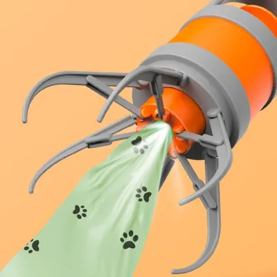 FurryFusion Pince ramasse-crottes pour chien