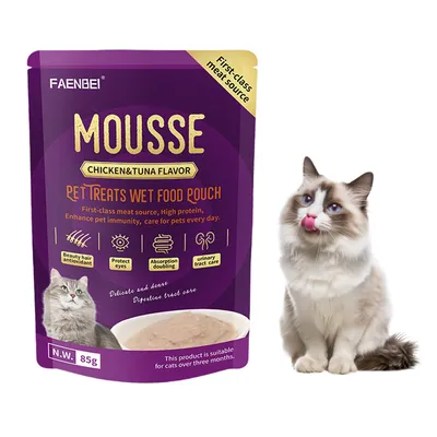 FurryFusion Sachets de Mousse Humide pour Chats