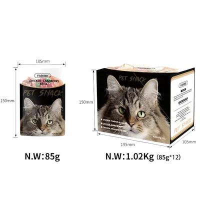 FurryFusion Sachets de Nourriture Humide pour Chats