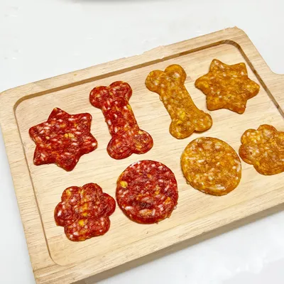 FurryFusion Friandises pour chiens, flocons de poulet