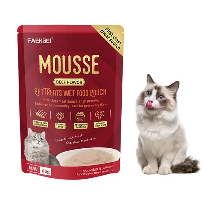 FurryFusion Sachets de Mousse Humide pour Chats
