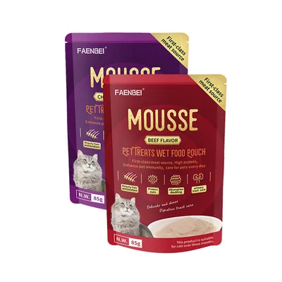 FurryFusion Sachets de Mousse Humide pour Chats
