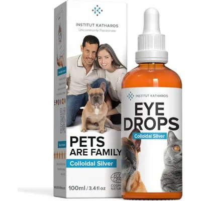 Institut Katharos Nettoyant des yeux pour chien & chat - Argent Colloïdal