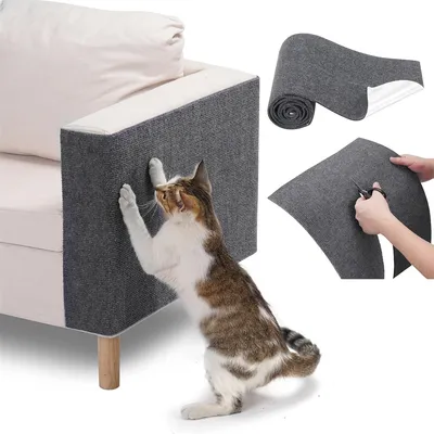 UAMLY Alfombrilla rascadora para gatos/protector de sofá