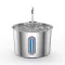 UAMLY Fontaine à eau pour chat en acier inoxydable 1 Article  2.2L