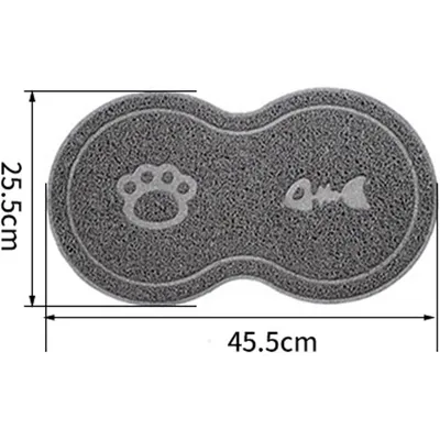 UAMLY Alfombrilla para comida de mascotas