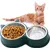 UAMLY Lot de gamelles pour chat, Double bol