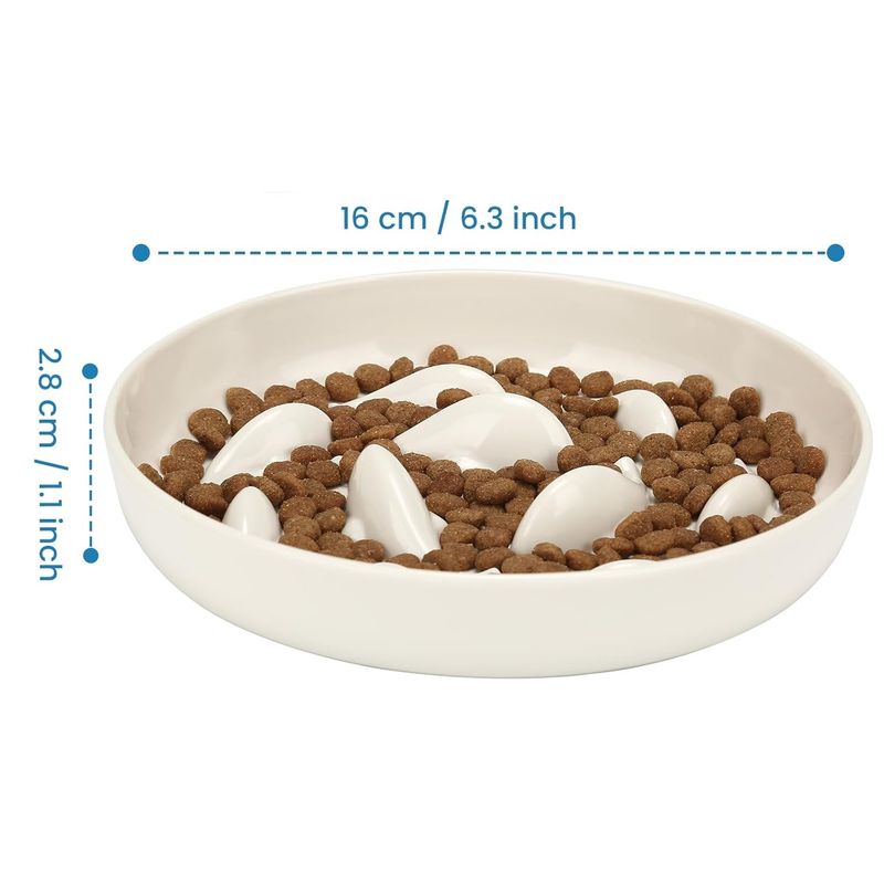 UAMLY Gamelle à alimentation lente pour chat
