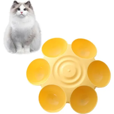 UAMLY Gamelles de nourriture avec 6 gamelles pour chat