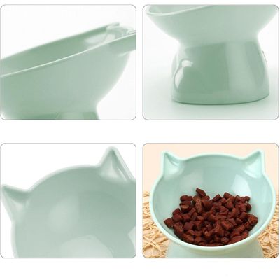 UAMLY Comedero elevado para gatos