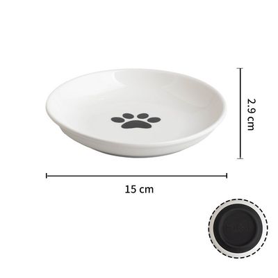 UAMLY Cuenco de cerámica para gatos