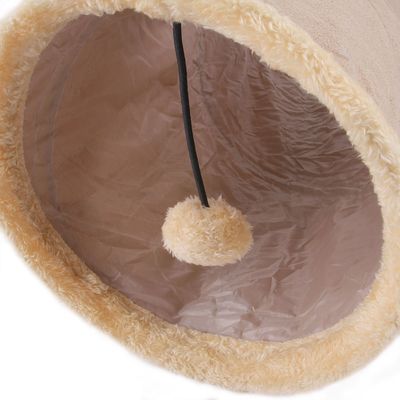 Tunnel Pliable pour Chat avec 1 Trous