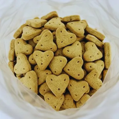 Bubimex Biscuits fourrés coeur pour chien