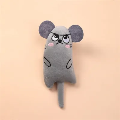 Lot de 2 jouets pour chat Pet Planet (gris et vert)